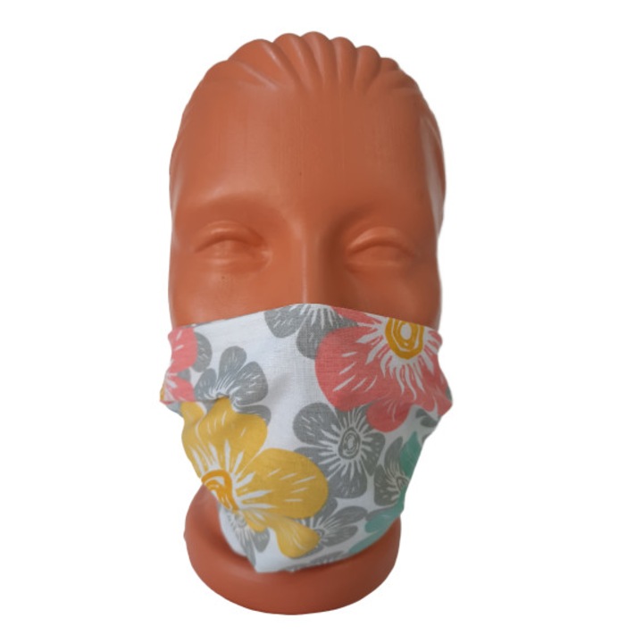 Set 5 Masti Reutilizabile, Madara Fashion, Bumbac,2 straturi,3 pliuri