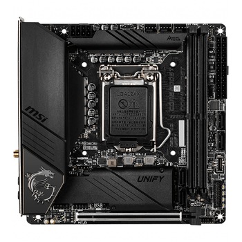 Placa de baza MSI MEG Z490I UNIFY, Socket 1200 Placa de baza MSI MEG Z490I UNIFY, Socket 1200