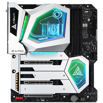 Placa de baza ASRock Z490 AQUA, Socket 1200 Placa de baza ASRock Z490 AQUA, Socket 1200