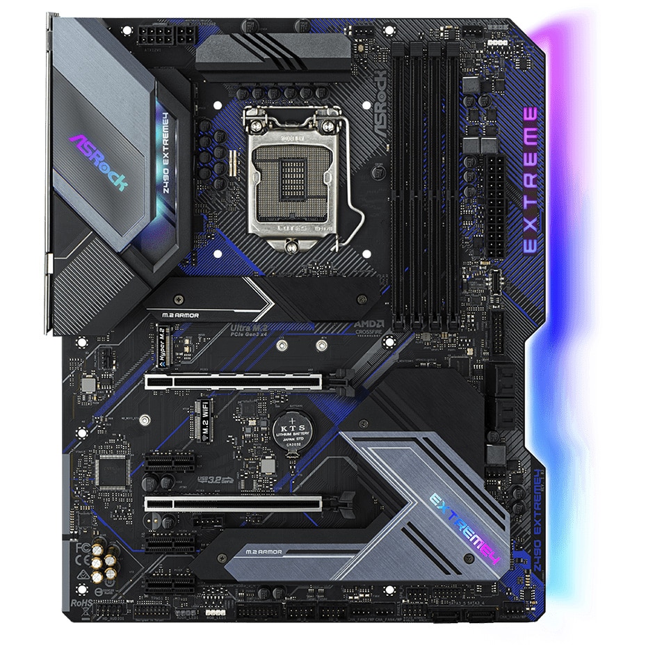 Asrock z490 extreme4 bios настройка