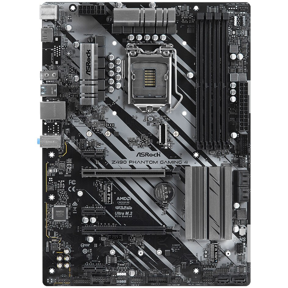 Placa de baza ASRock Z490 PHANTOM GAMING 4, Socket 1200