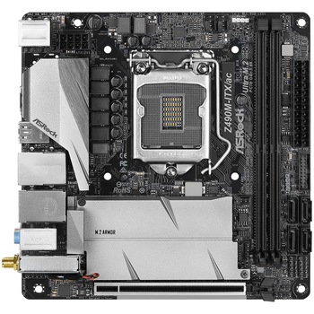 Placa de baza ASRock Z490M-ITX/AC, Socket 1200 Placa de baza ASRock Z490M-ITX/AC, Socket 1200