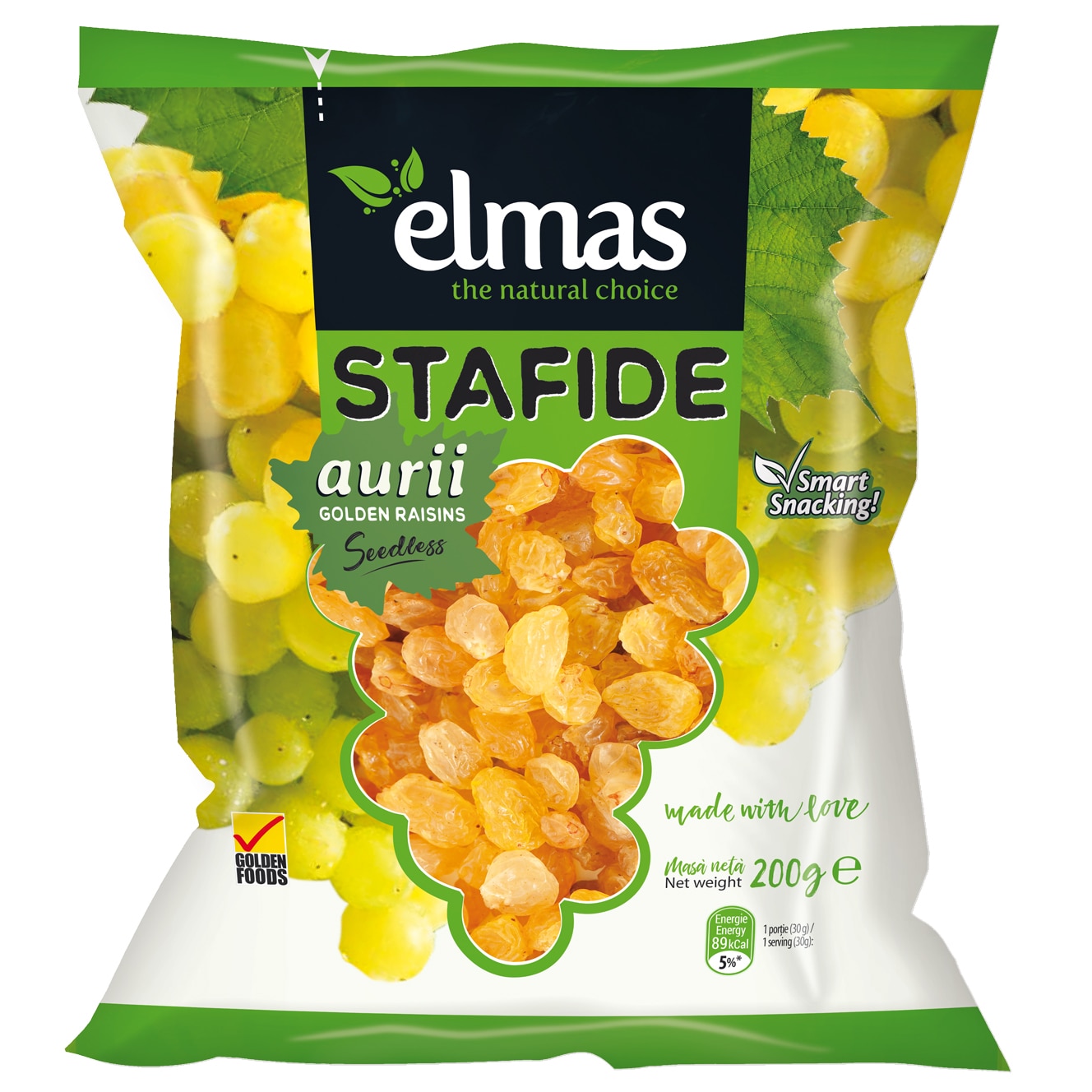 Stafide aurii Elmas 200g