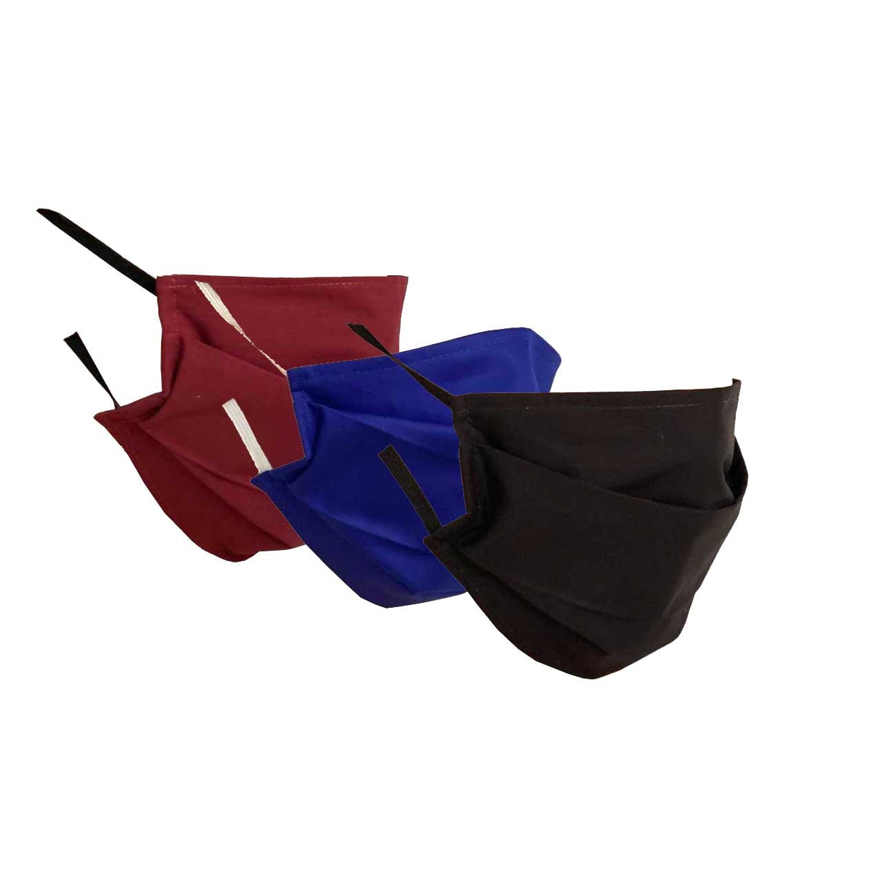 Set 3 x Masti protectie din bumbac 2 straturi 3 culori