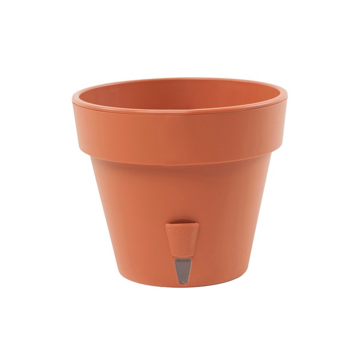 Саксия с напоителна система SANTINO Latina, ⌀23.5 см, 5.6 L, Теракота