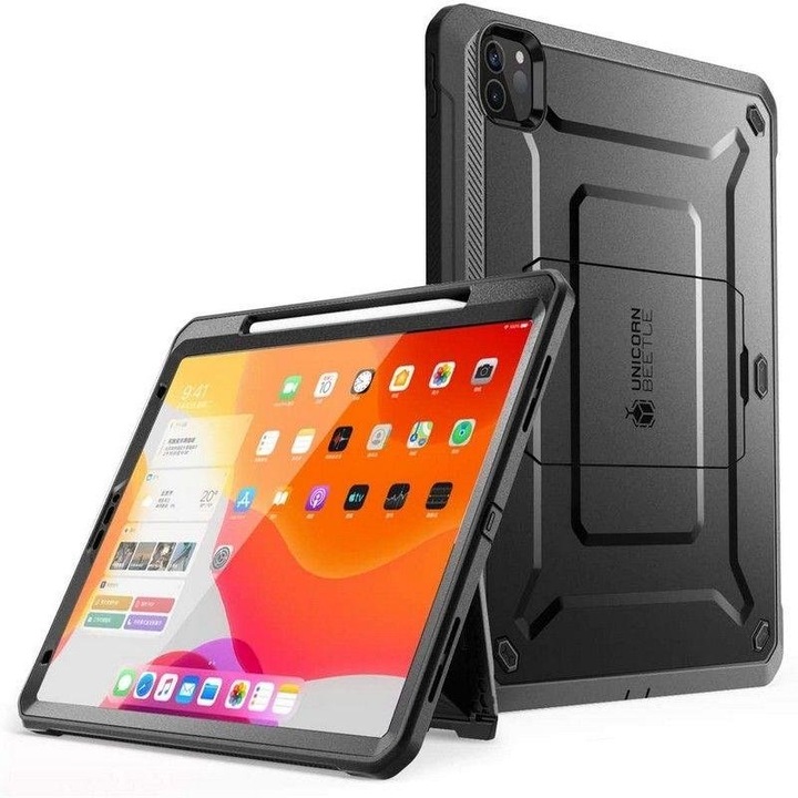 Калъф за таблет Supcase Unicorn Beetle Pro за Ipad Pro 12.9 2018/ 2020, черен