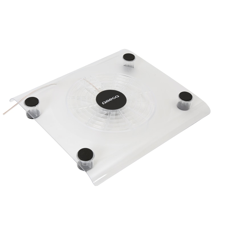 Cooler notebook Omega Snowball 14cm ,alb