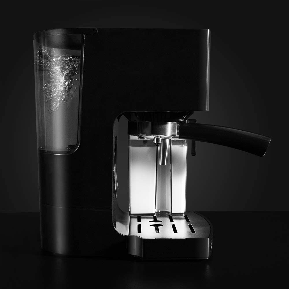 Máquina De Café Semiautomática Power Instant-ccino 20 Chic Serie Nera Semiautomatica Com 20 Bares Thermoblock E Apta Para Cafe Moido E Capsulas