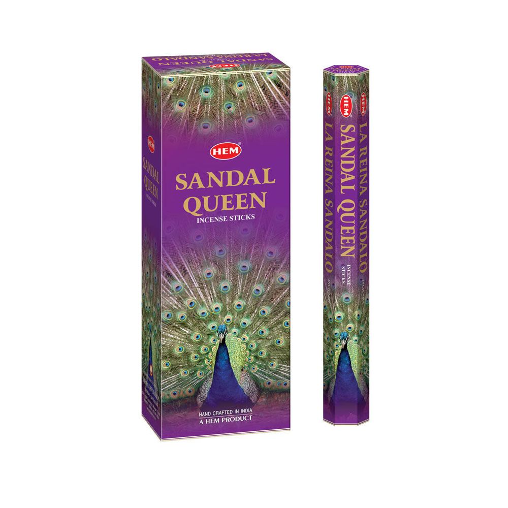 Betisoare parfumate Hem Sandal Queen 20buc