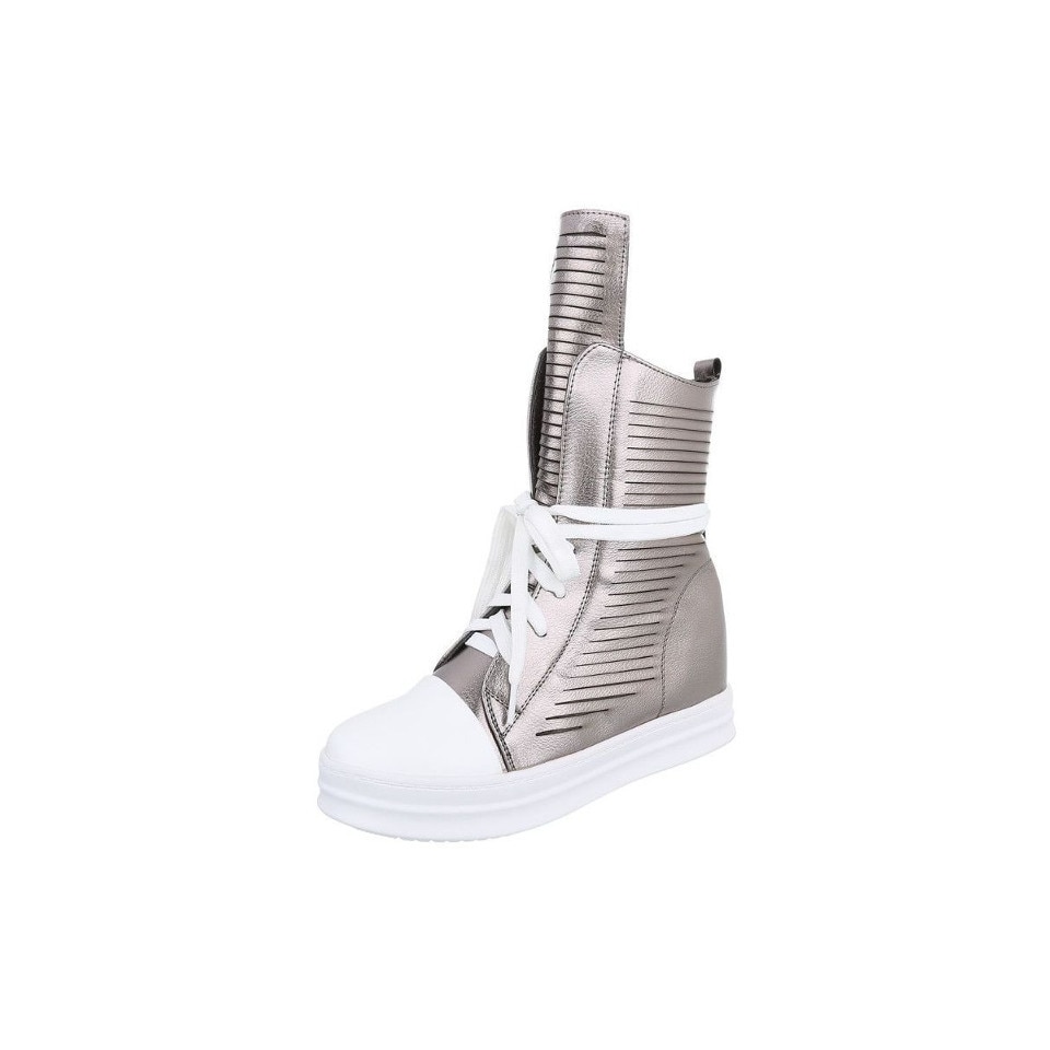 Pantofi Sds P056 culoare gun metal marime 37