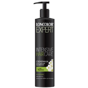 Crema de par leave-in Loncolor Expert Intensive Hair Care pentru par uscat/deteriorat, 200 ml Crema de par leave-in Loncolor Expert Intensive Hair Care pentru par uscat/deteriorat, 200 ml