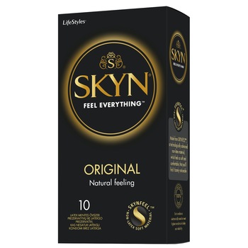 Prezervative Skyn Original, 10 buc Prezervative Skyn Original, 10 buc