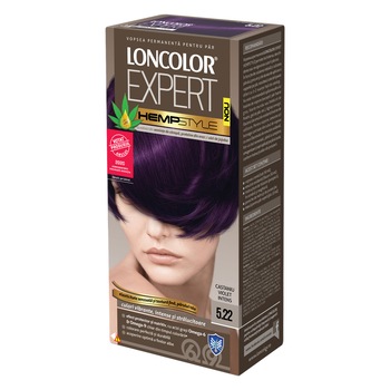 Vopsea de par permanenta Loncolor Expert Hempstyle 5.22 Castaniu Violet Intens, 100 ml Vopsea de par permanenta Loncolor Expert Hempstyle 5.22 Castaniu Violet Intens, 100 ml