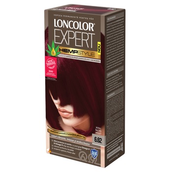Vopsea de par permanenta Loncolor Expert Hempstyle 6.62 Rosu Inchis Violet, 100 ml Vopsea de par permanenta Loncolor Expert Hempstyle 6.62 Rosu Inchis Violet, 100 ml