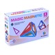 Joc de memorie si inteligenta magnetic 3D, 9 piese, Mattelot Toys
