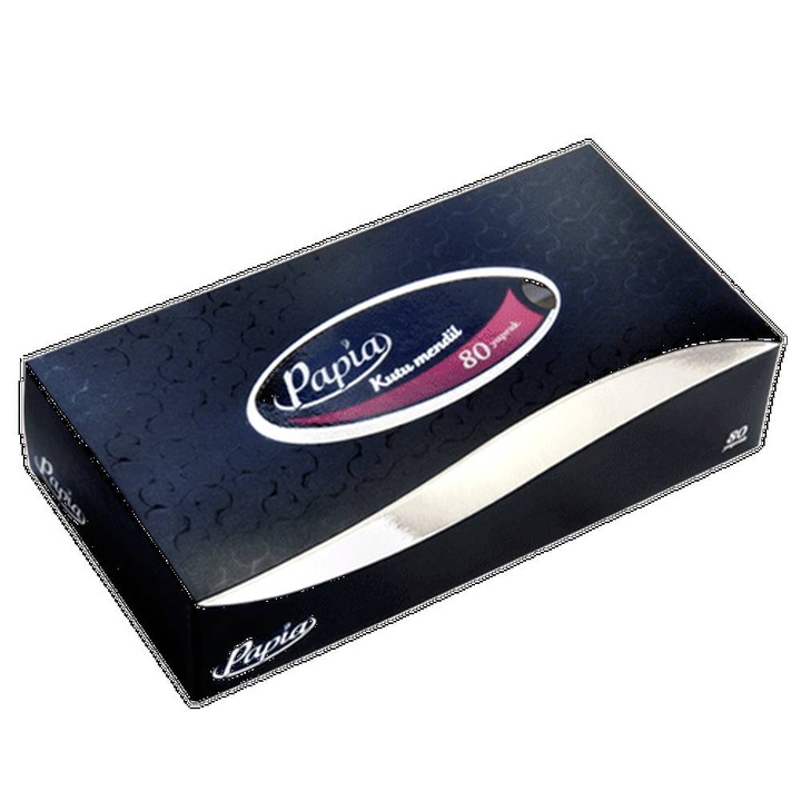 Papia Servetele Cutie 2 Straturi 80Buc