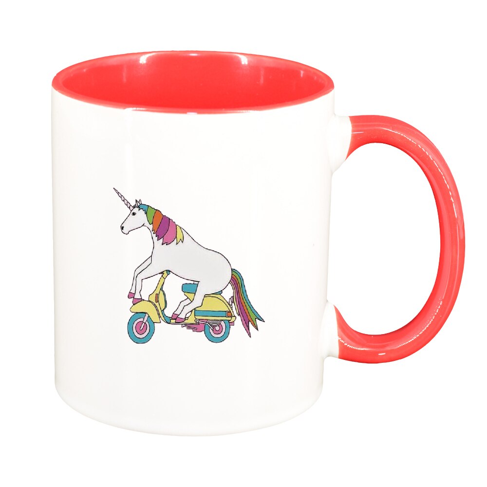 Cana Unicorn - Vespa, interior rosu, 330ml, D1433