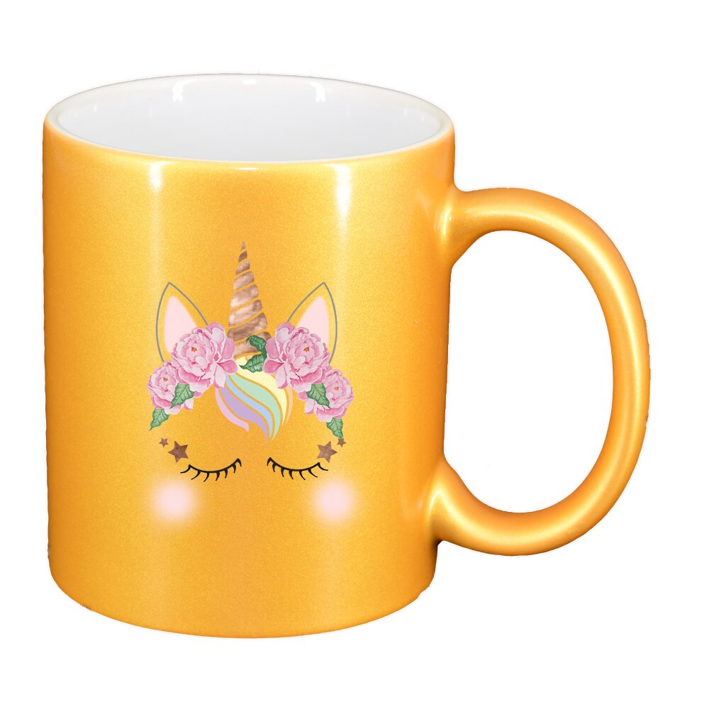 Cana Unicorn, auriu sidefata, 330ml, D1431