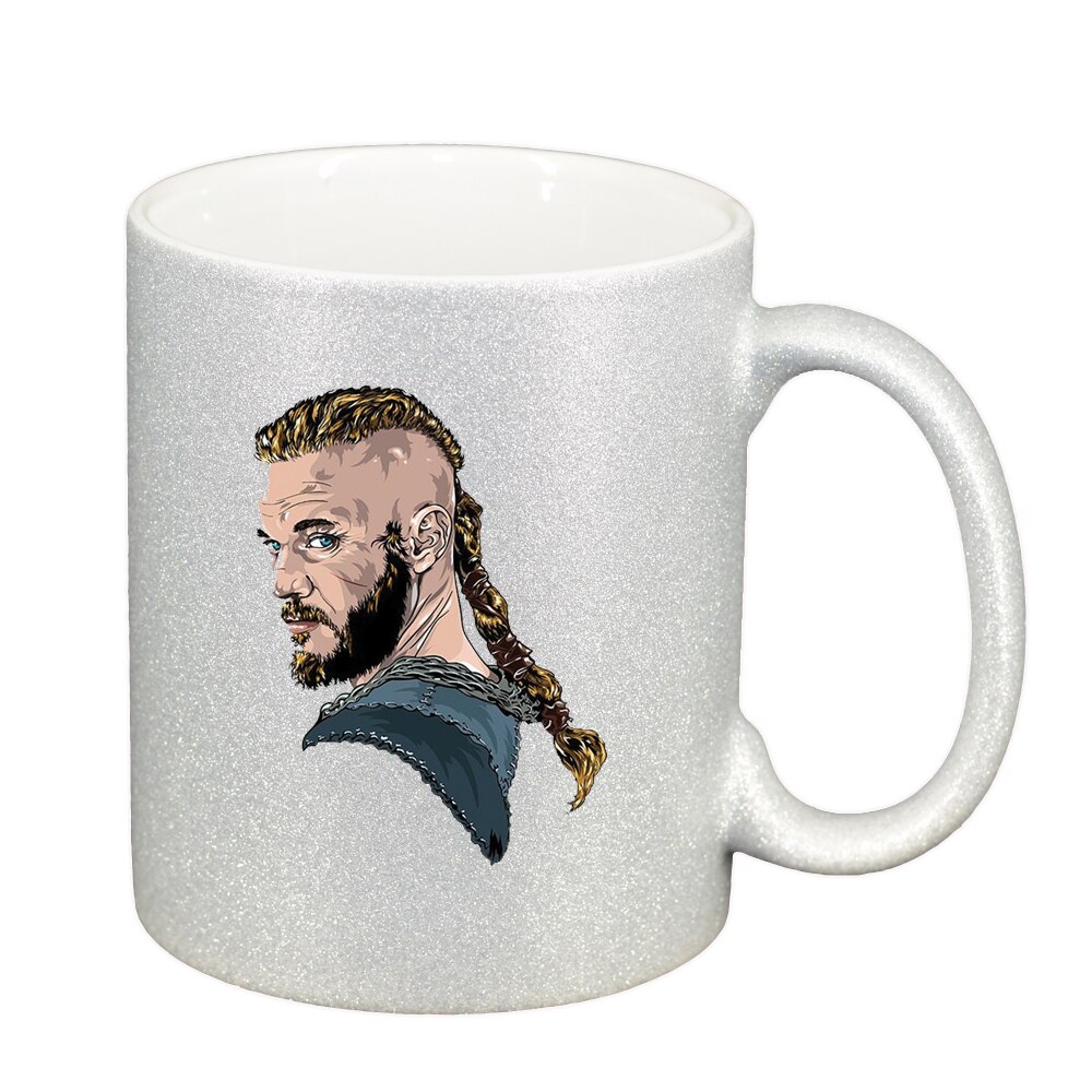 Cana Vikingii, argintiu sidefata glitter, 330ml, D1435