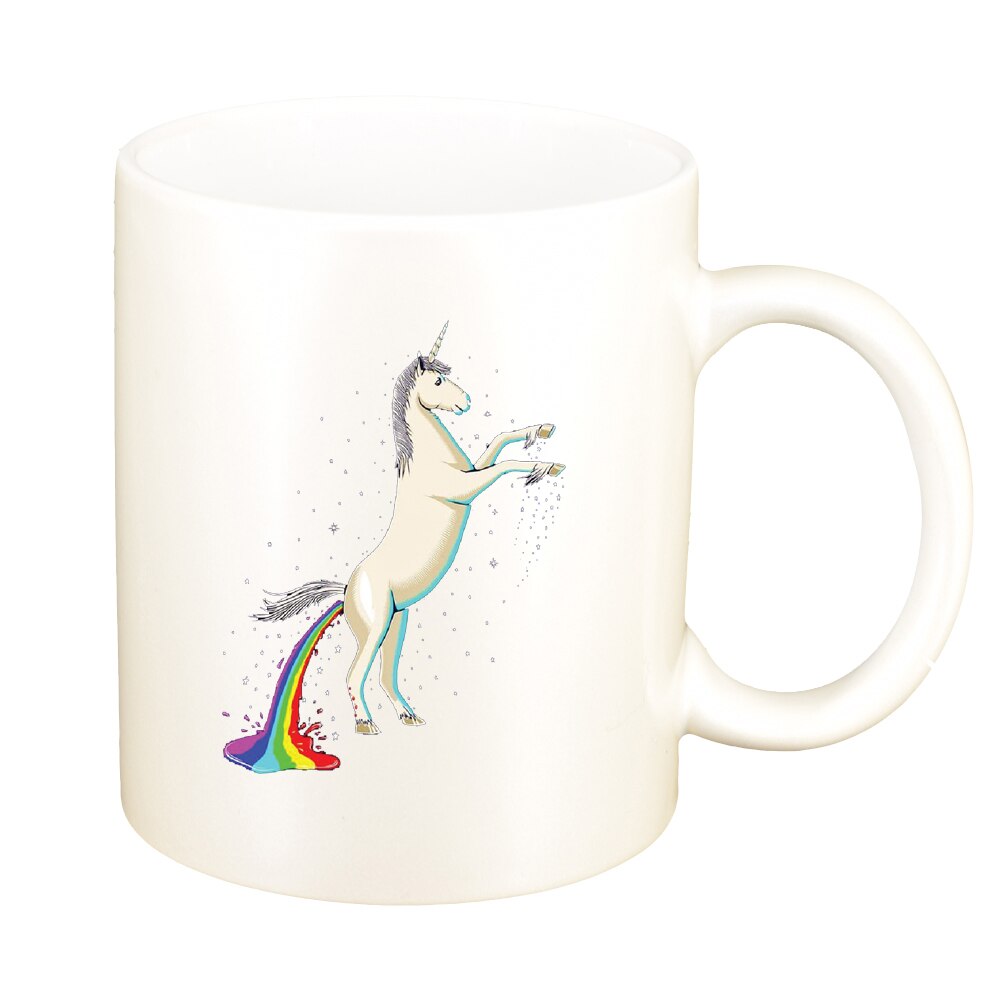 Cana Unicorn - Rainbow, alb sidefata, 330ml, D1434