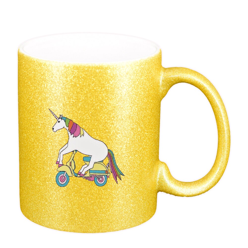 Cana Unicorn - Vespa, auriu sidefata glitter, 330ml, D1433