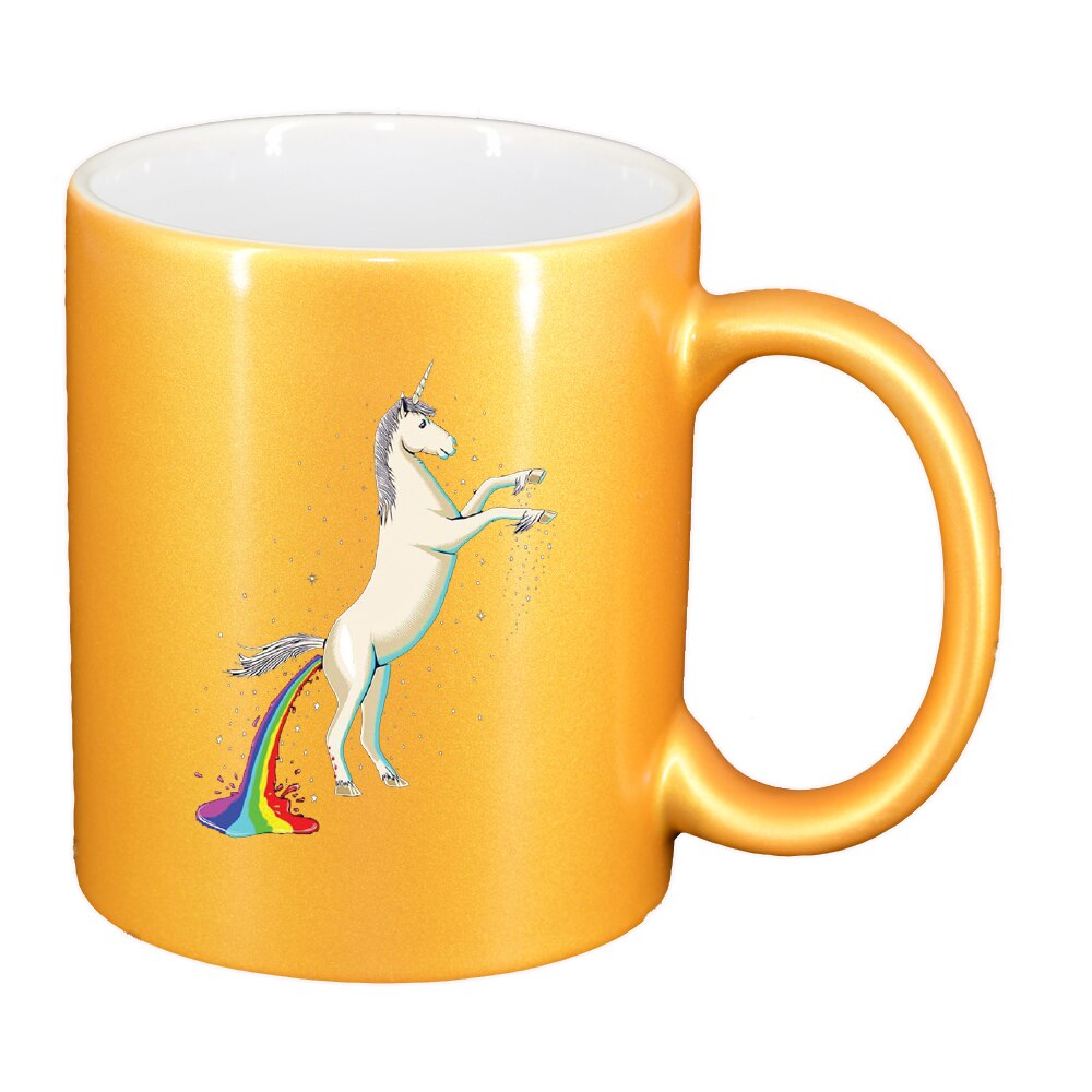 Cana Unicorn - Rainbow, auriu sidefata, 330ml, D1434