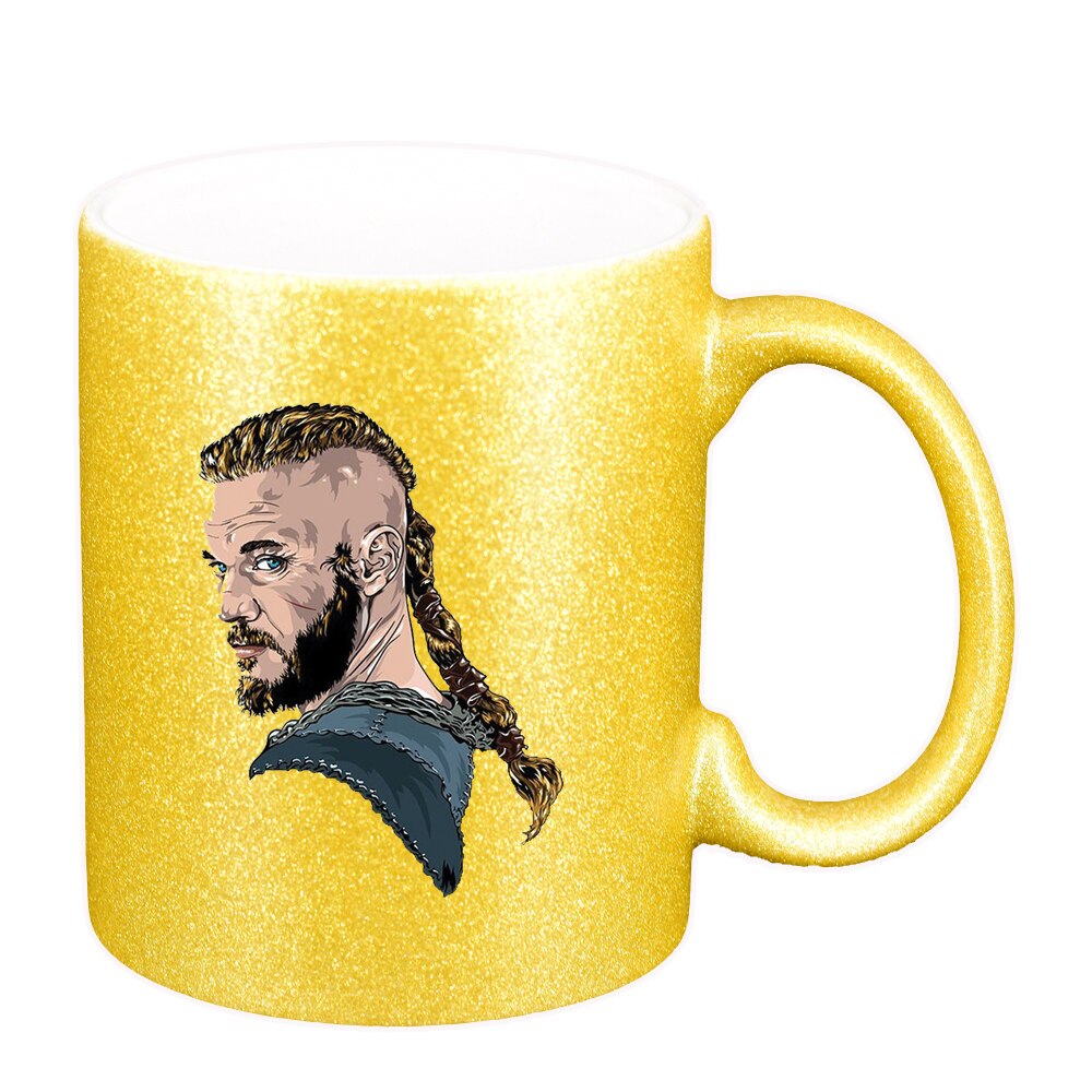 Cana Vikingii, auriu sidefata glitter, 330ml, D1435