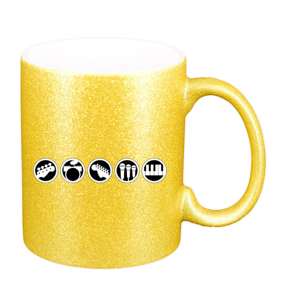 Cana Music, auriu sidefata glitter, 330ml, D1440