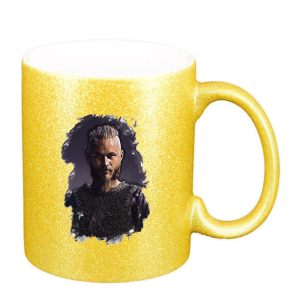 Cana Vikingii, auriu sidefata glitter, 330ml, D1437