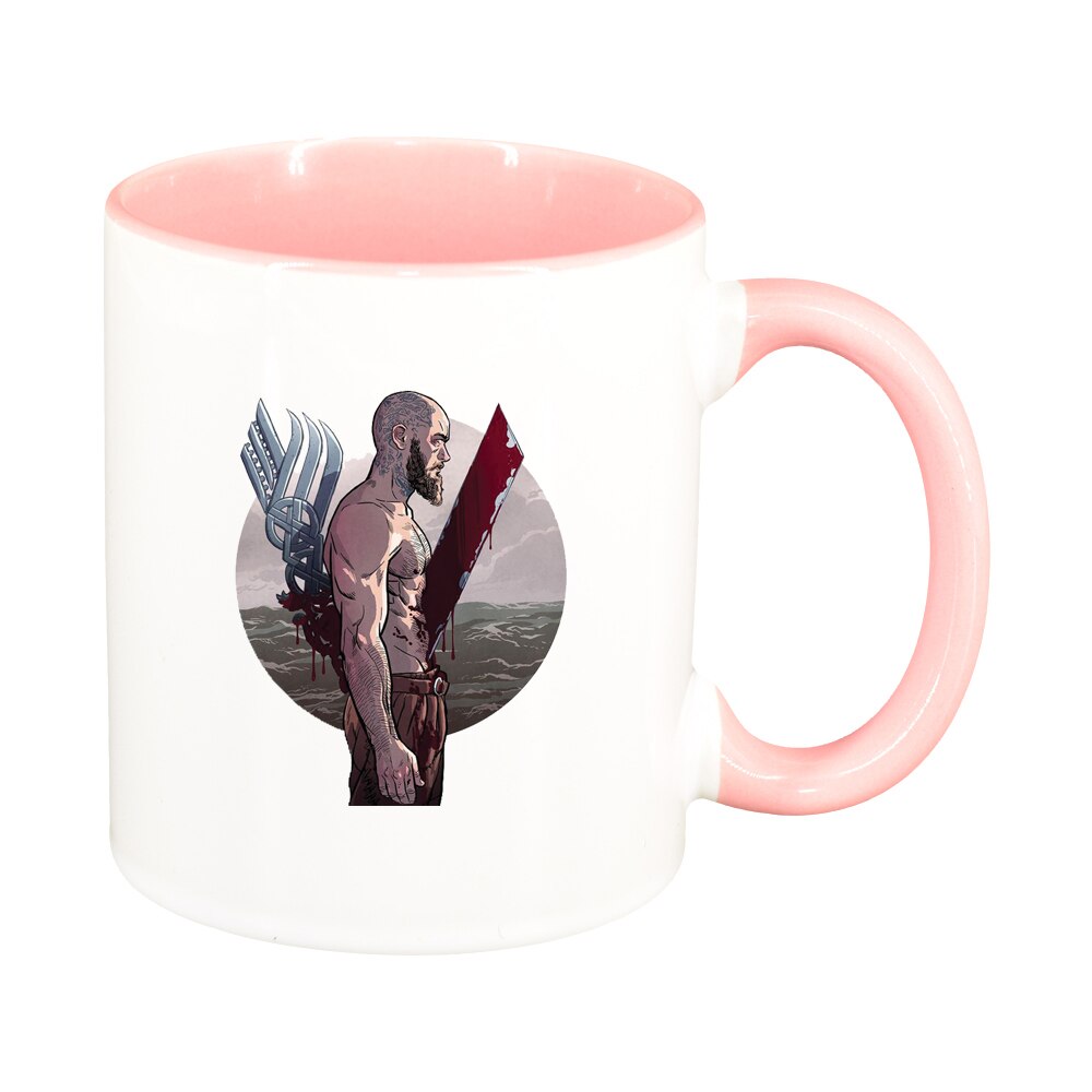 Cana Vikingii, interior roz, 330ml, D1439