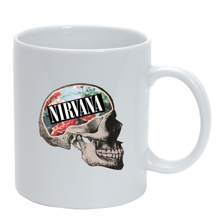 Чаша Nirvana, бяла, 330 мл, D1441