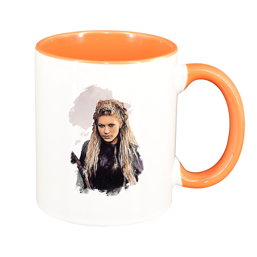 Cana Vikingii, interior portocaliu, 330ml, D1438