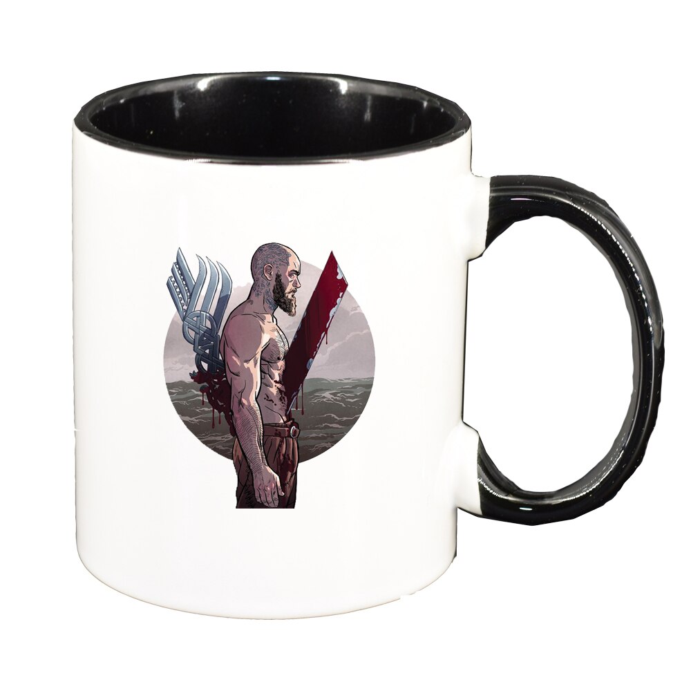 Cana Vikingii, interior negru, 330ml, D1439