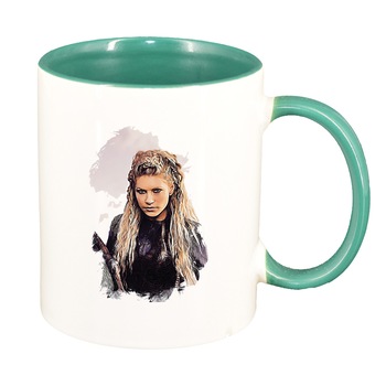 Cana Vikingii, interior verde, 330ml, D1438 Cana Vikingii, interior verde, 330ml, D1438