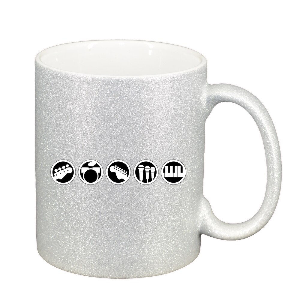 Cana Music, argintiu sidefata glitter, 330ml, D1440