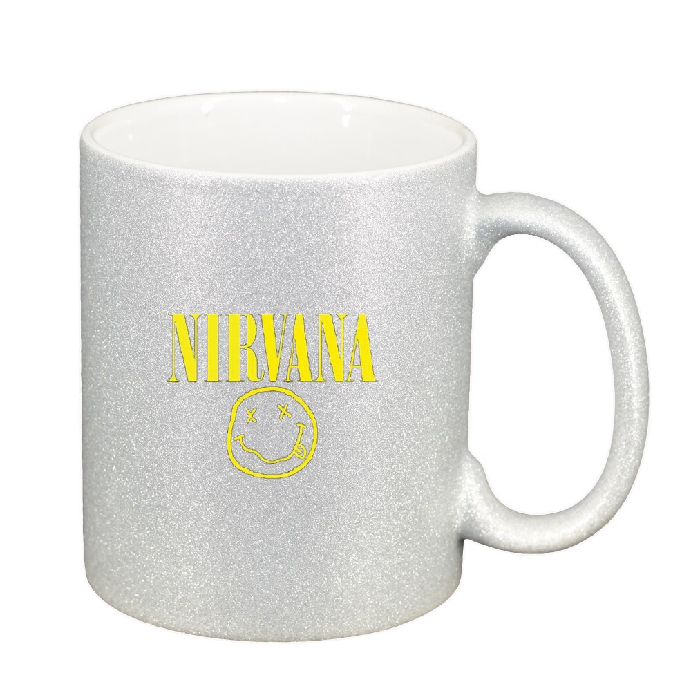 Cana Nirvana, argintiu sidefata glitter, 330ml, D1444