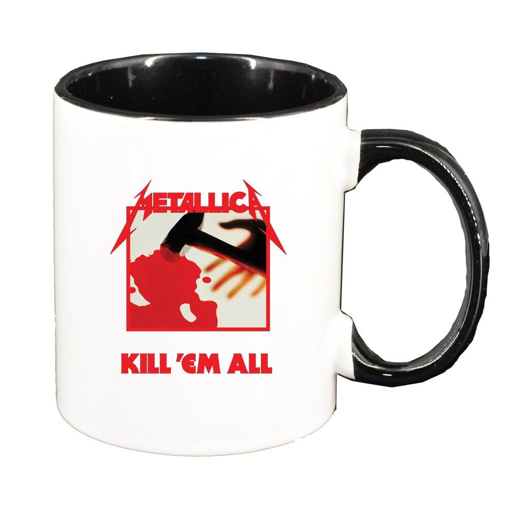 Cana Metallica, interior negru, 330ml, D1445