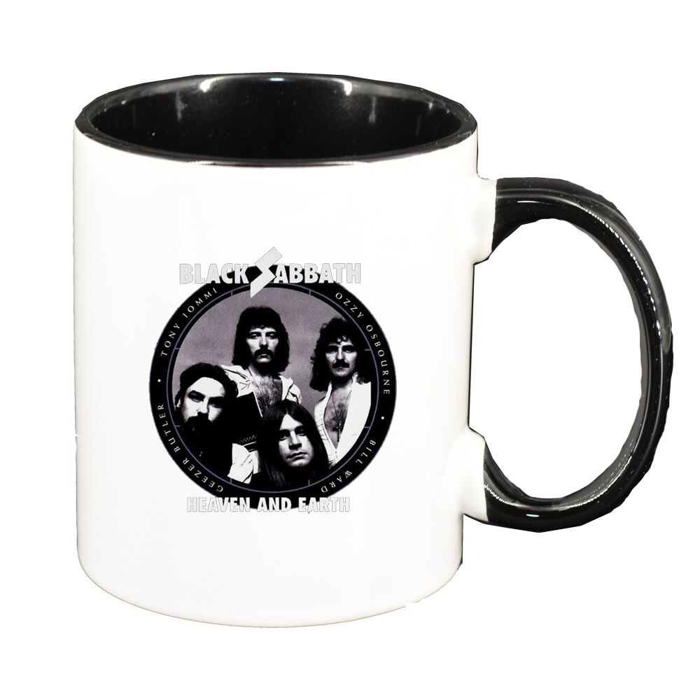 Cana black sabbath, interior negru, 330ml, D1443