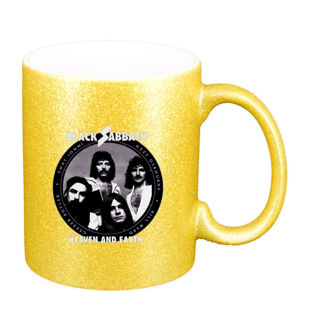 Cana black sabbath, auriu sidefata glitter, 330ml, D1443