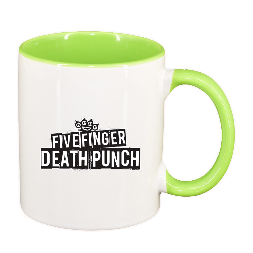 Cana five finger death punch, interior verde deschis, 330ml, D1442