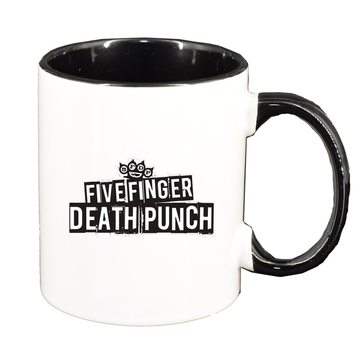 Cana five finger death punch, interior negru, 330ml, D1442