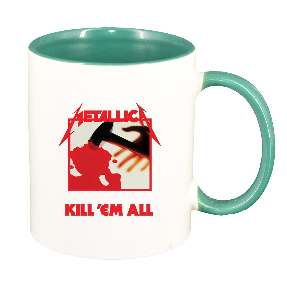 Cana Metallica, interior verde, 330ml, D1445