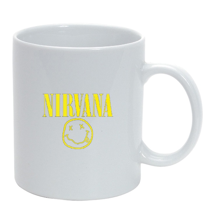 Чаша Nirvana, бяла, 330 мл, D1444