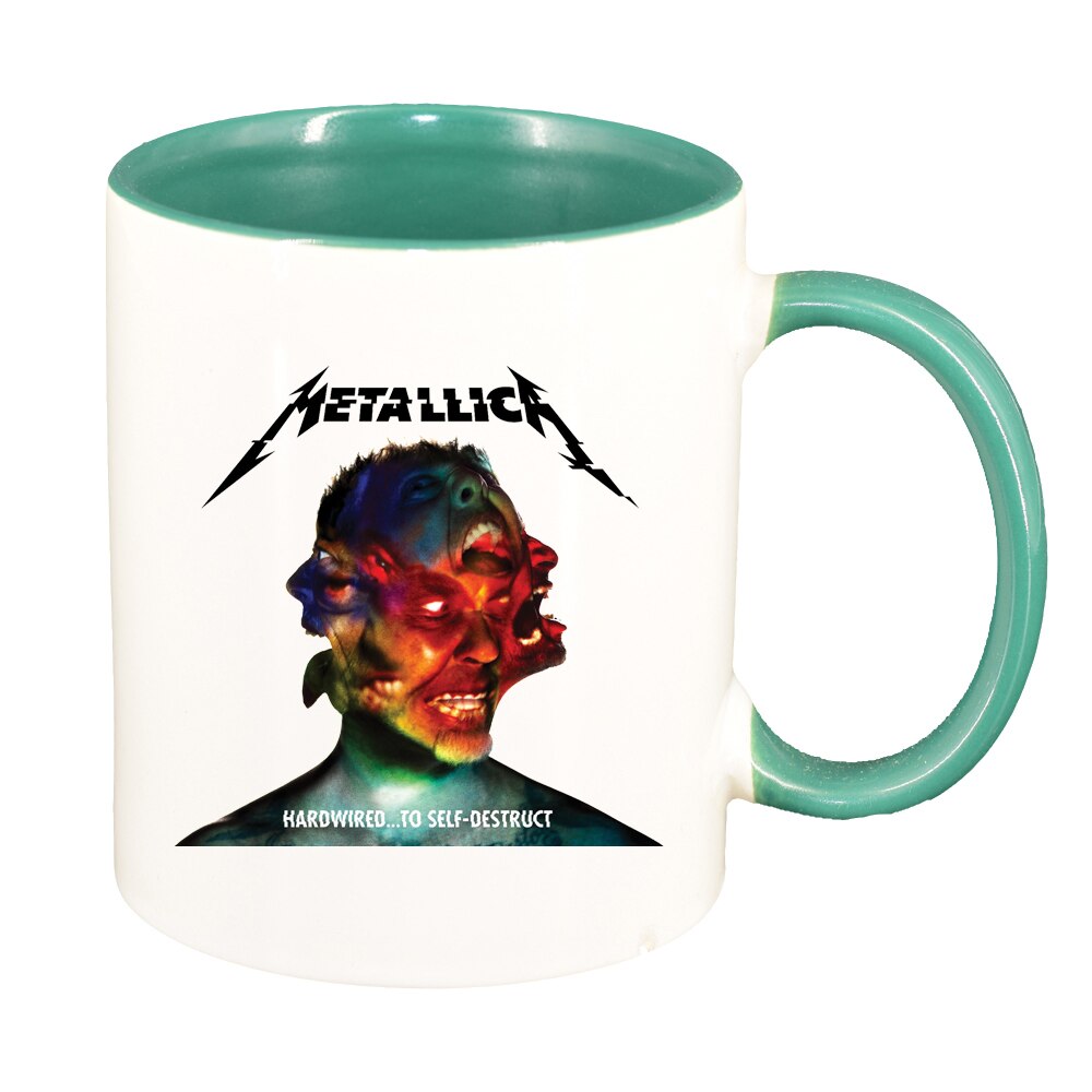 Cana Metallica, interior verde, 330ml, D1446