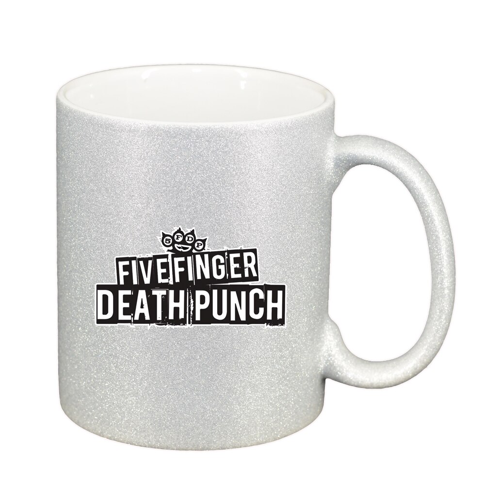 Cana five finger death punch, argintiu sidefata glitter, 330ml, D1442