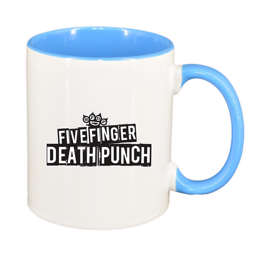 Cana five finger death punch, interior albastru, 330ml, D1442