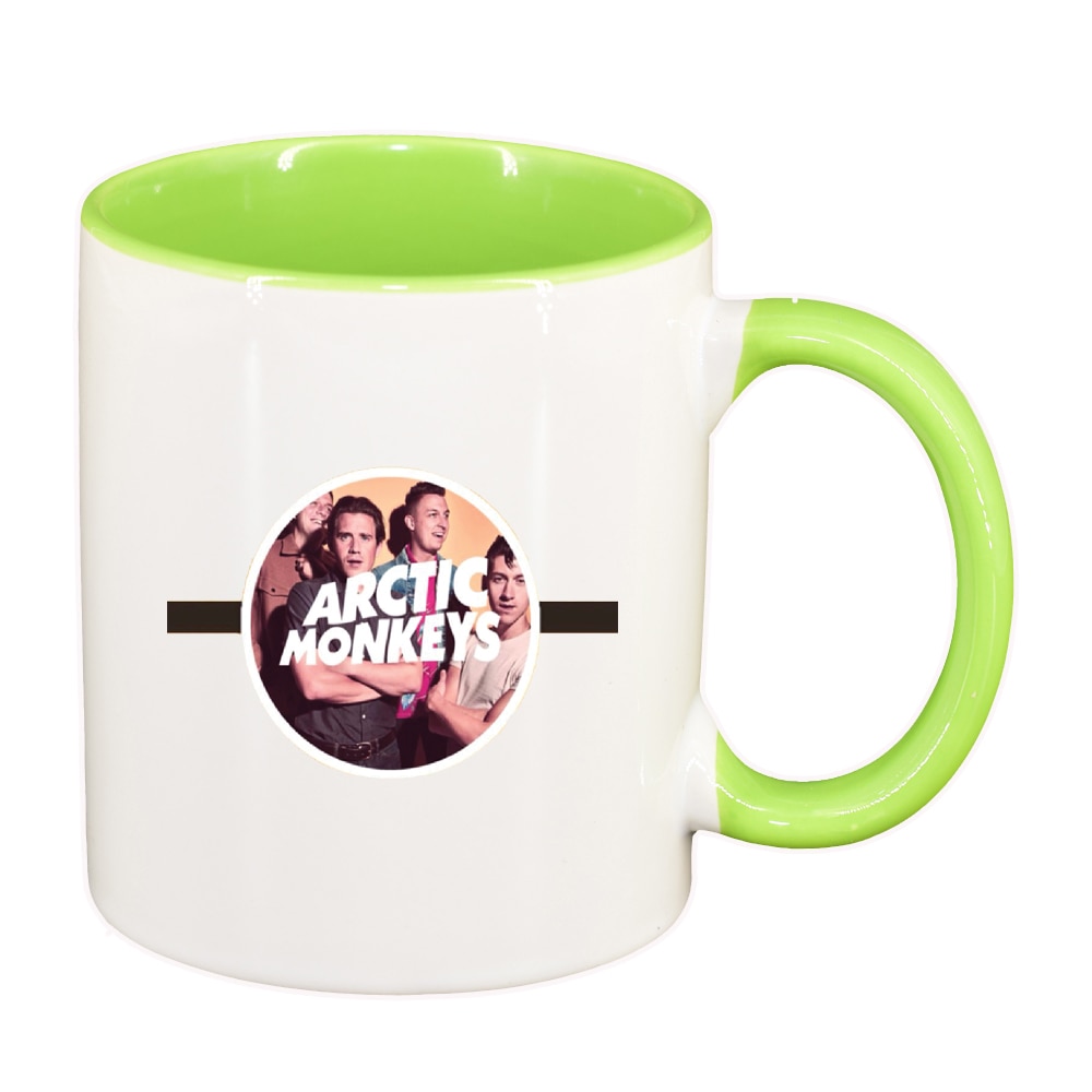 Cana Arctic Monkeys, interior verde deschis, 330ml, D1449