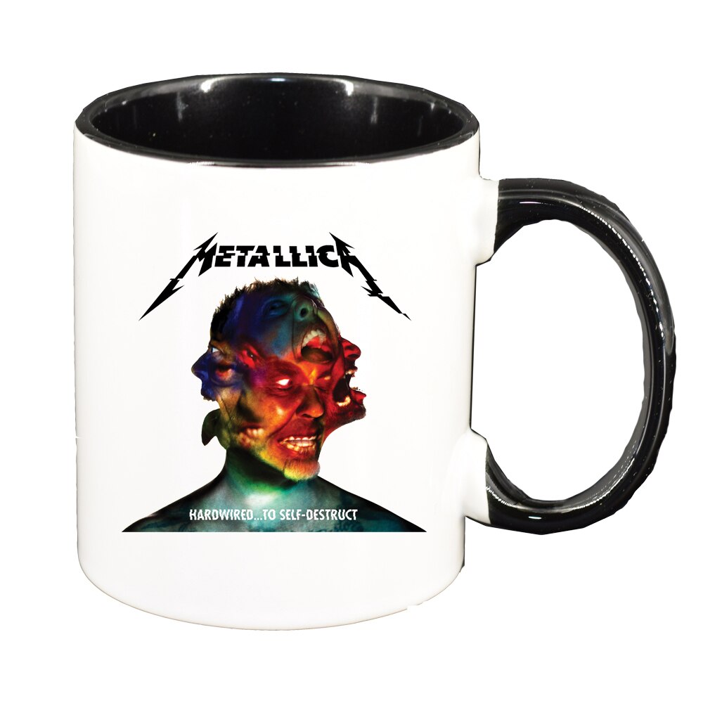 Cana Metallica, interior negru, 330ml, D1446