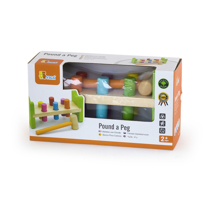 Mini munkapad, Viga, fa