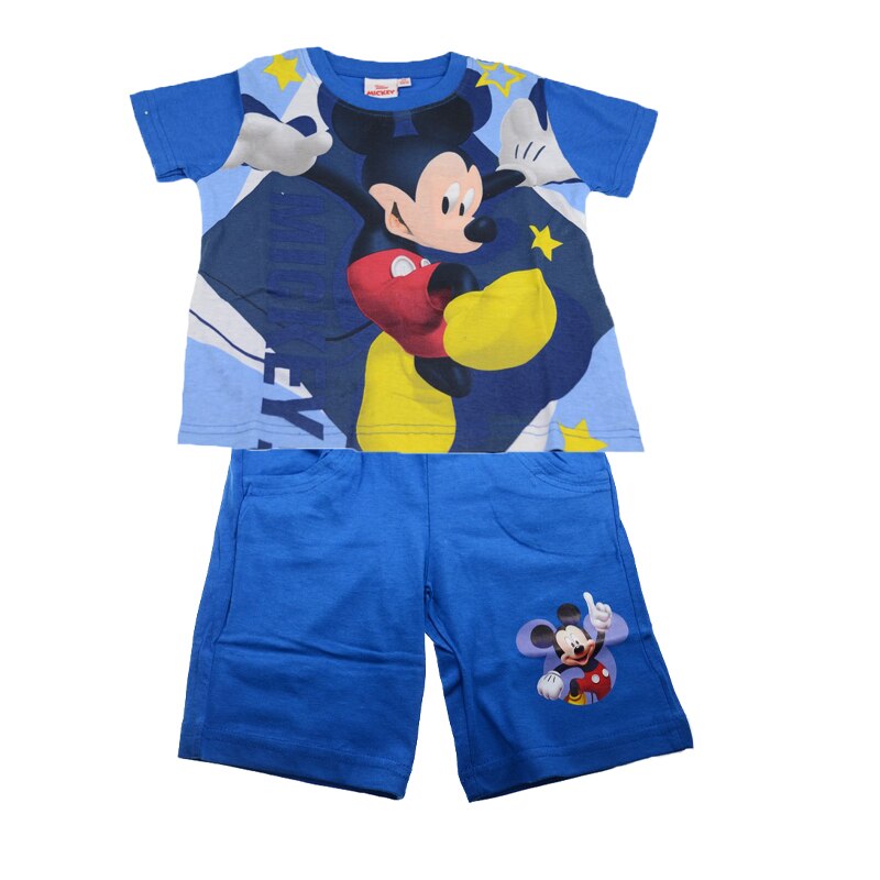 Compleu 2 piese de vara baieti Mickey Mouse Setino MIC-G-OUTWEAR-07AL, Multicolor